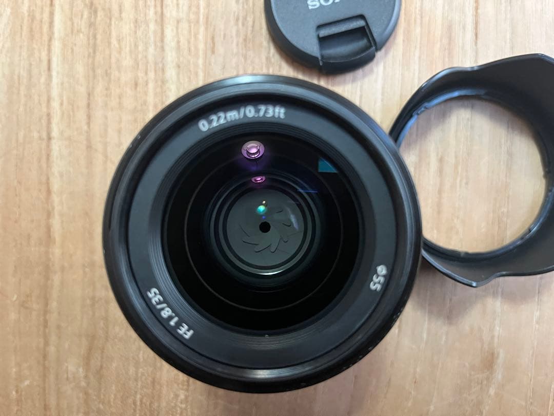 SONY FE 18-35 レンズ 55mm