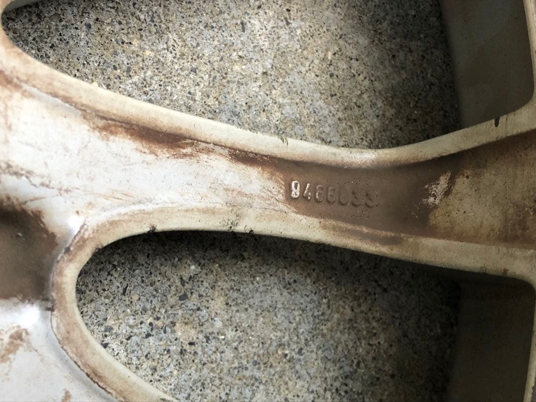 ボルボ純正7.5J×17×45 215/50R17アイスナビ6付ホイールセット