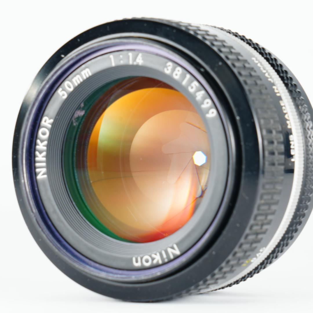 【整備＆テスト済】ニコン New Nikkor 50mm F1.4 後期 499