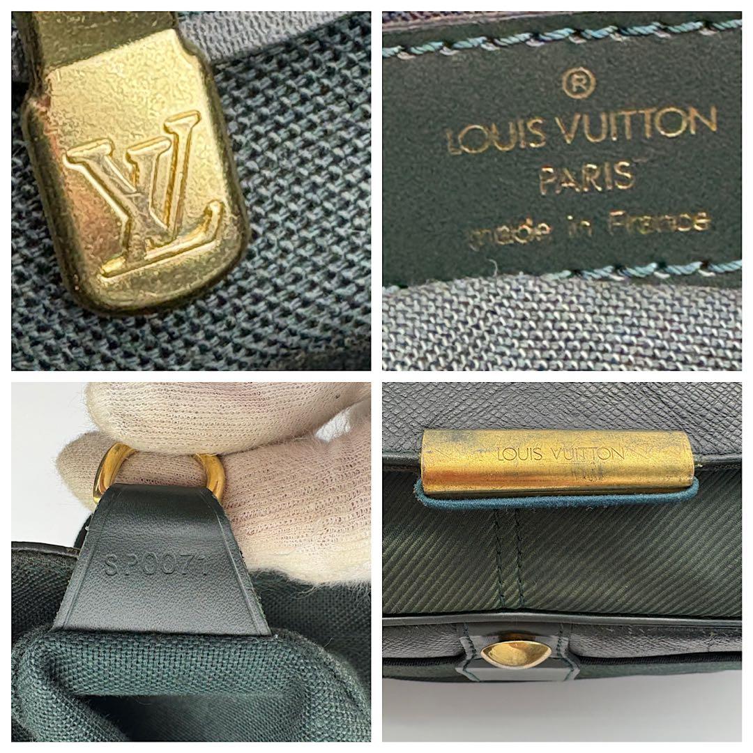 VUITTON ヴィクトール　メッセンジャーバック　ダークグリーン　斜め掛け