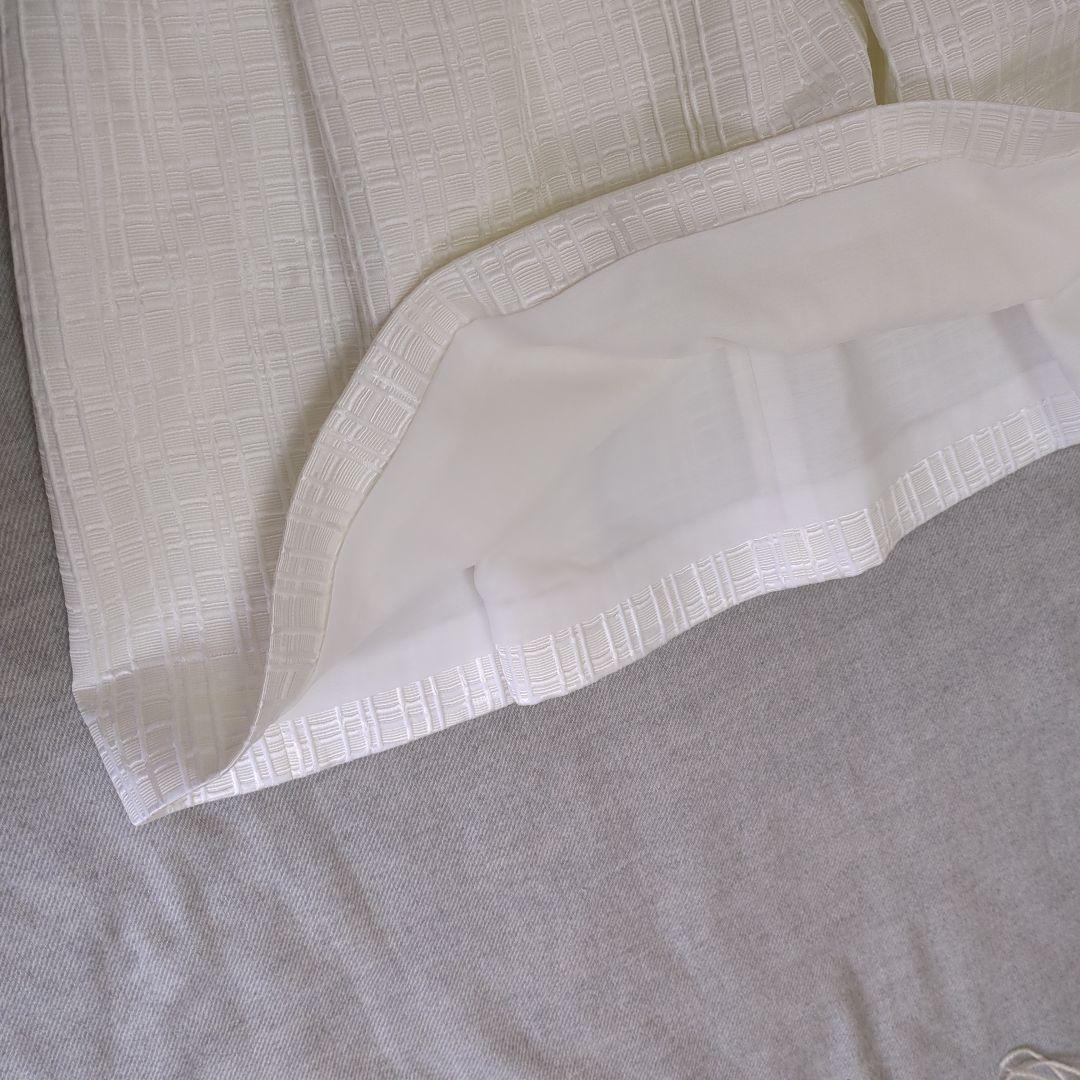 ☆Rene ルネ ジャガード フレアワンピース フレンチスリーブ Aライン 34