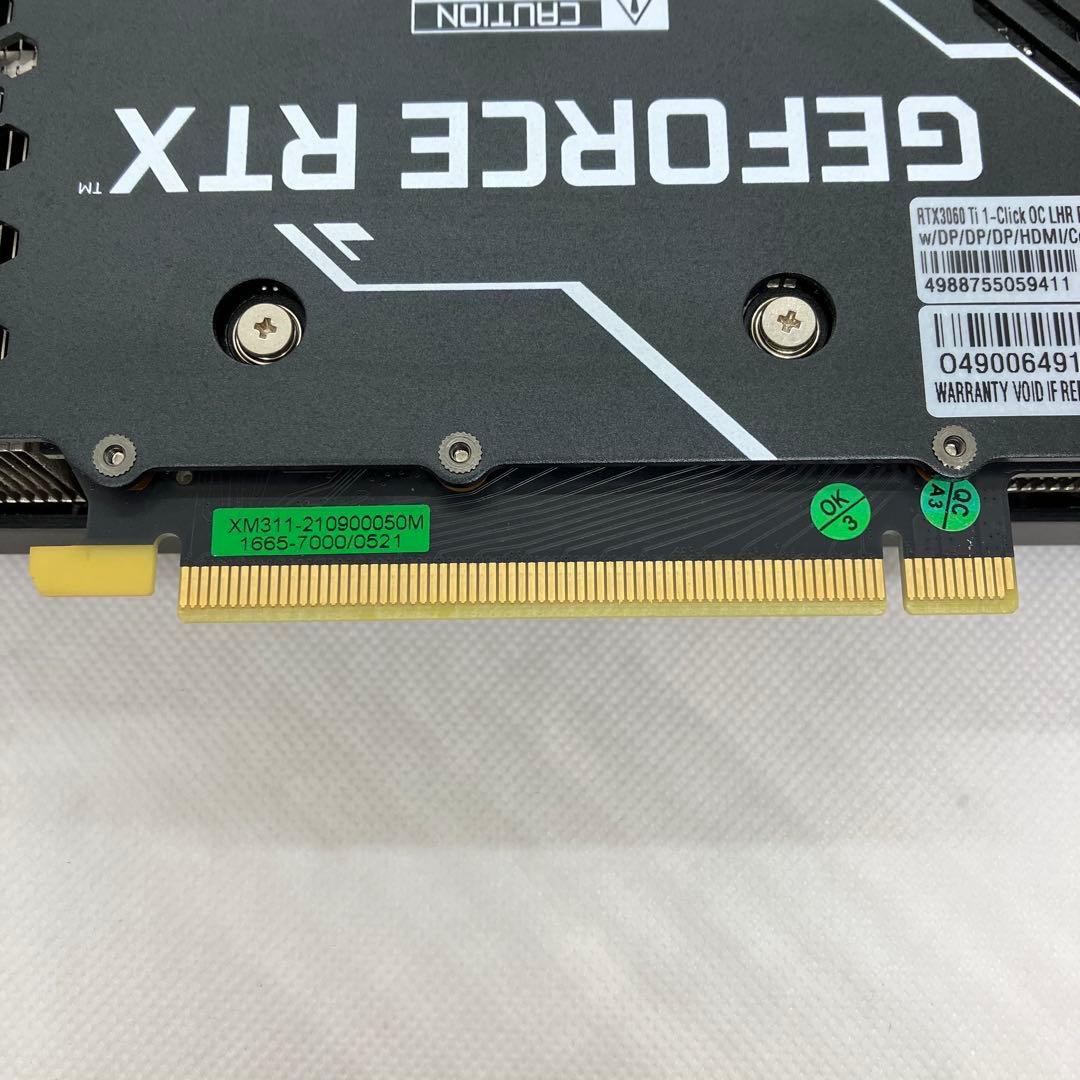 グラフィックボード・グラボ・ビデオカード GALAKURO GAMING GG-RTX3060 Ti E8GB 140