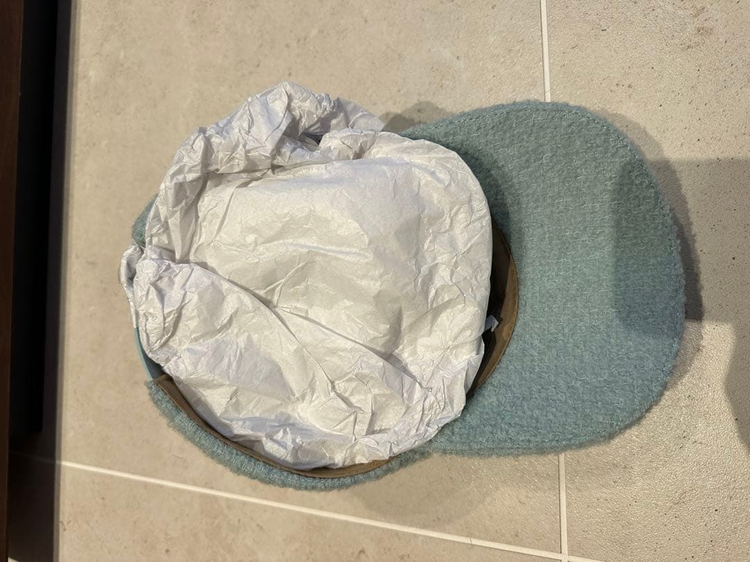 HELEN KAMINSKI ライトブルーキャップ