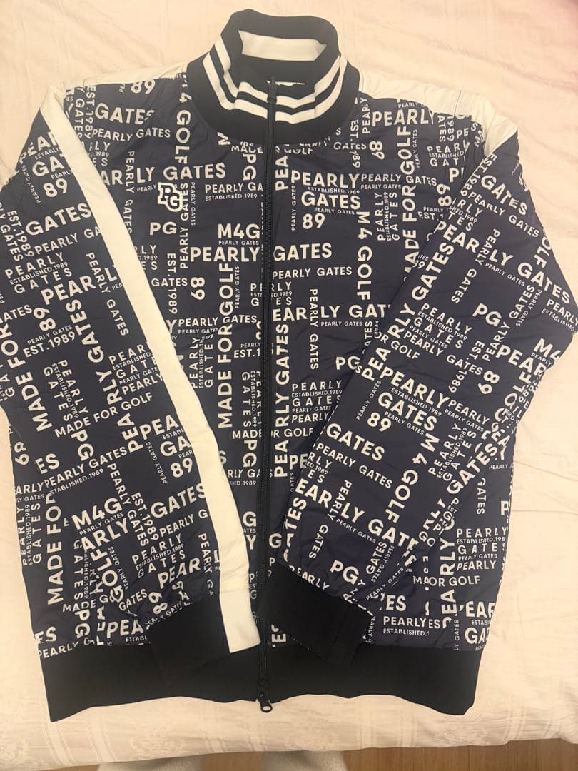 PEARLY GATES ジャケット ネイビー ホワイト 89