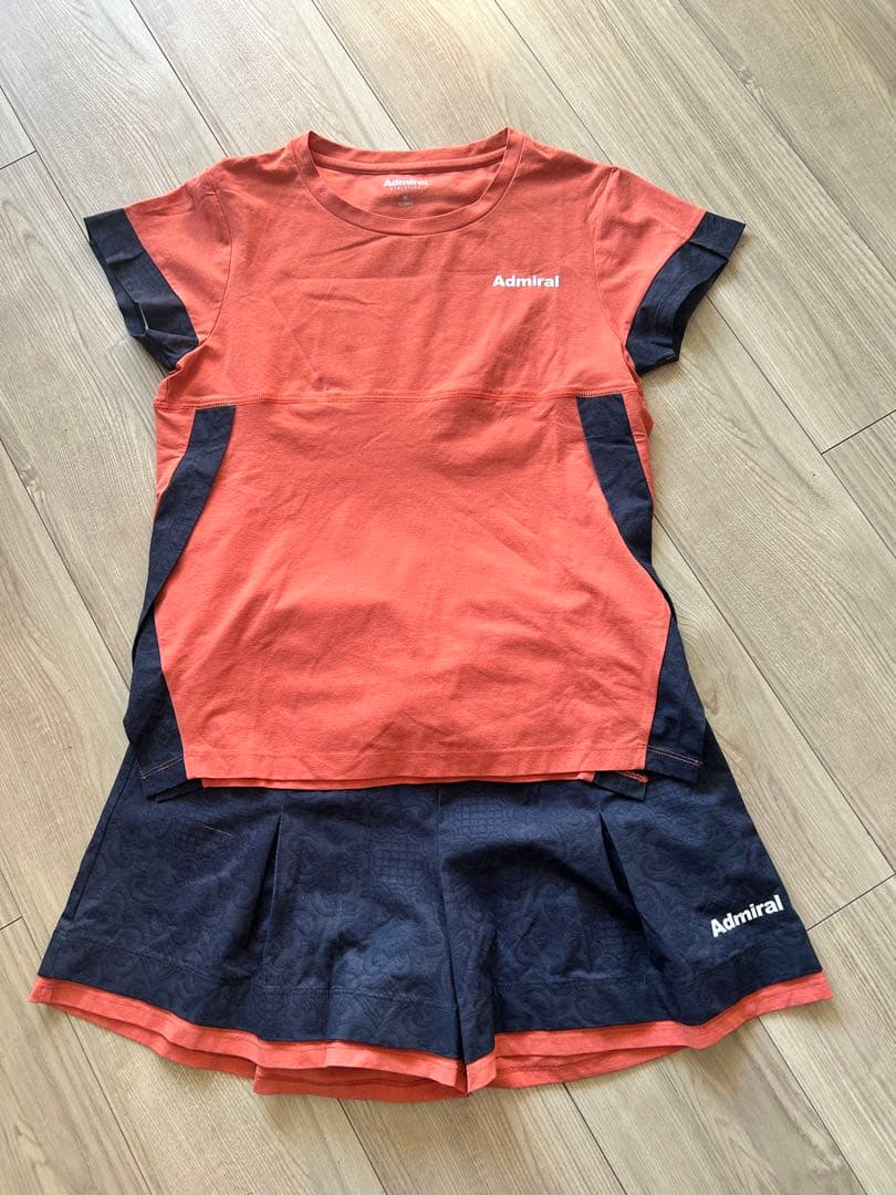 Admiral Tシャツとショーツセット ML