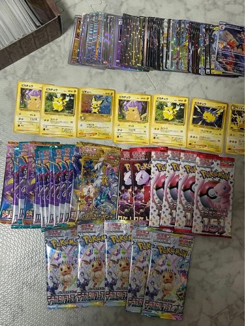 R*e様 ポケモンカード パックとカードセット まとめ売り