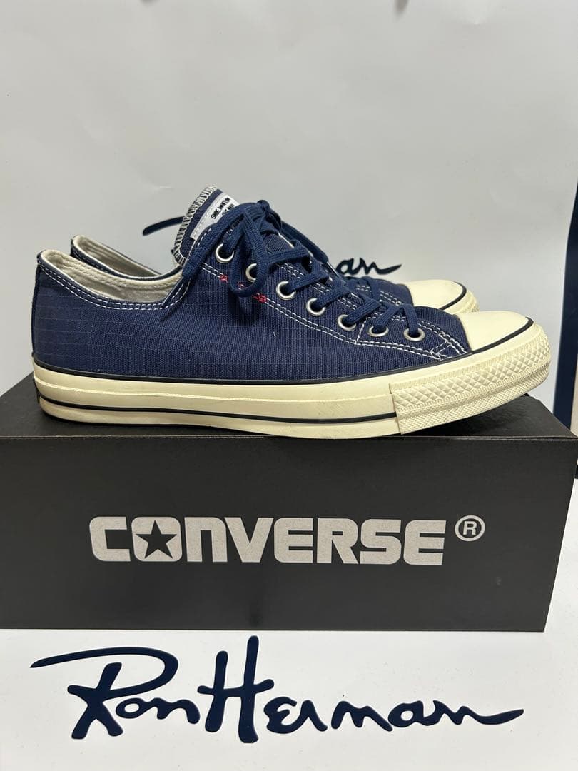 ロンハーマンコラボ　限定　CONVERSE ALL STAR ネイビー　27.5