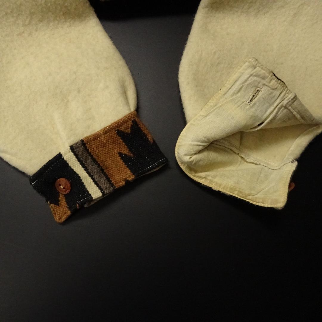 90s エクアドル製 ARTEsanias ブランケットプルオーバー チマヨ柄