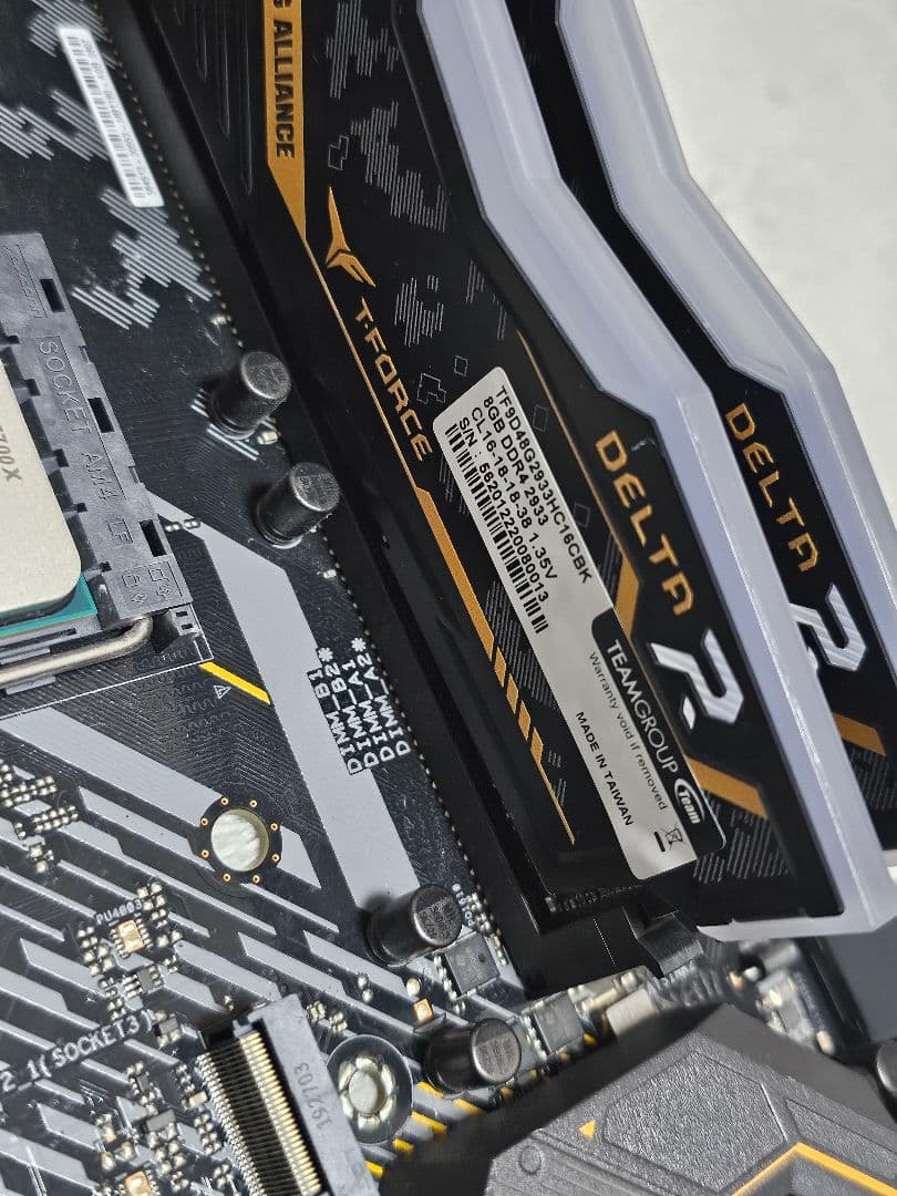 CPU ASUS TUF X570 Ryzen7 5700X DDR4 16GB