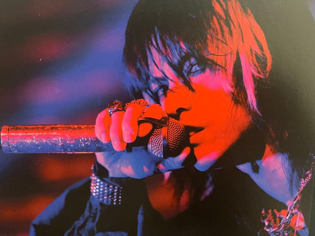 HYDE着 同型同色 HTC 本革 スタッズ レザー ブレスレット 美品