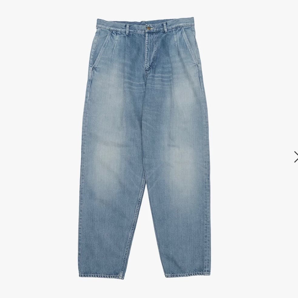 パンツ 25AW Graphpaper Denim Two Tuck Tapered