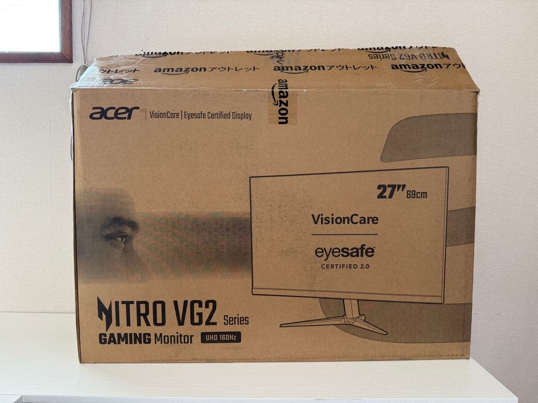 Acer Nitro 4K 160Hz 27インチ ゲーミングモニター