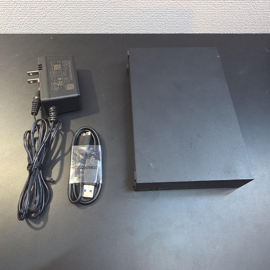 BUFFALO 外付けハードディスク 8TB HD-AD8U3