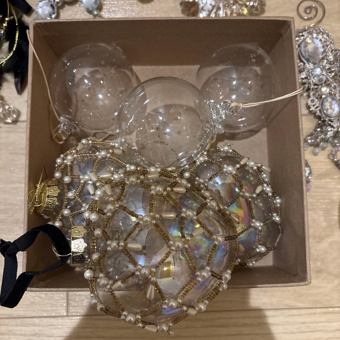 最終値下げクリスマス　オーナメントセット24点　サンタクロース