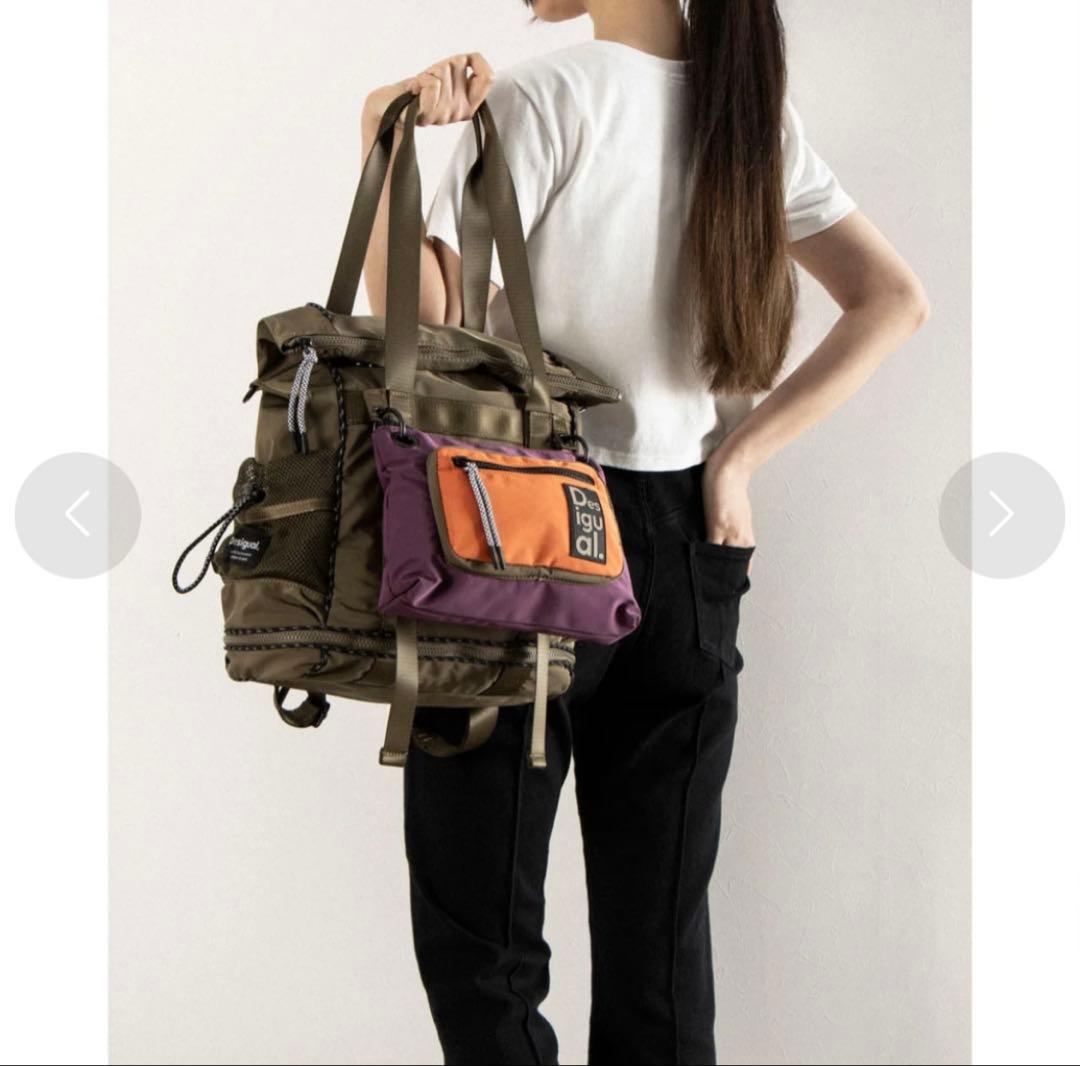 ぽぬ♡です【新品未使用】デシグアル マルチポジション マキシバックパック