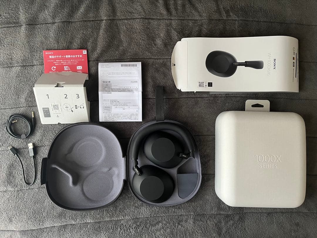 SONY WH-1000XM6 ワイヤレスヘッドホン ブラック ソニー