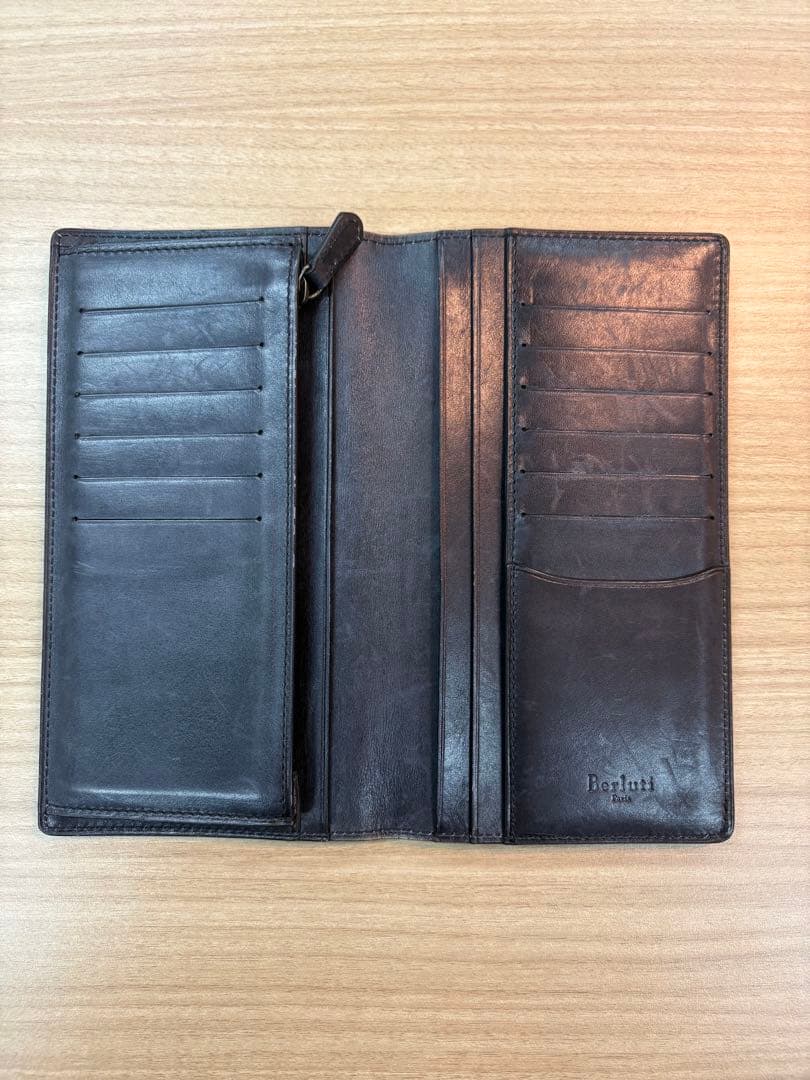 Berluti サンタル　フラップロングウォレット