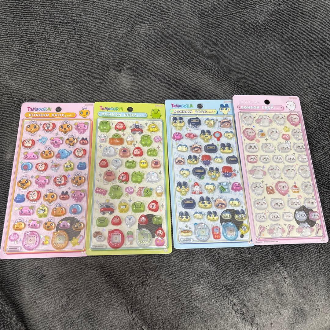 たまごっち ちいかわ　ボンボンドロップ シール 4枚セット