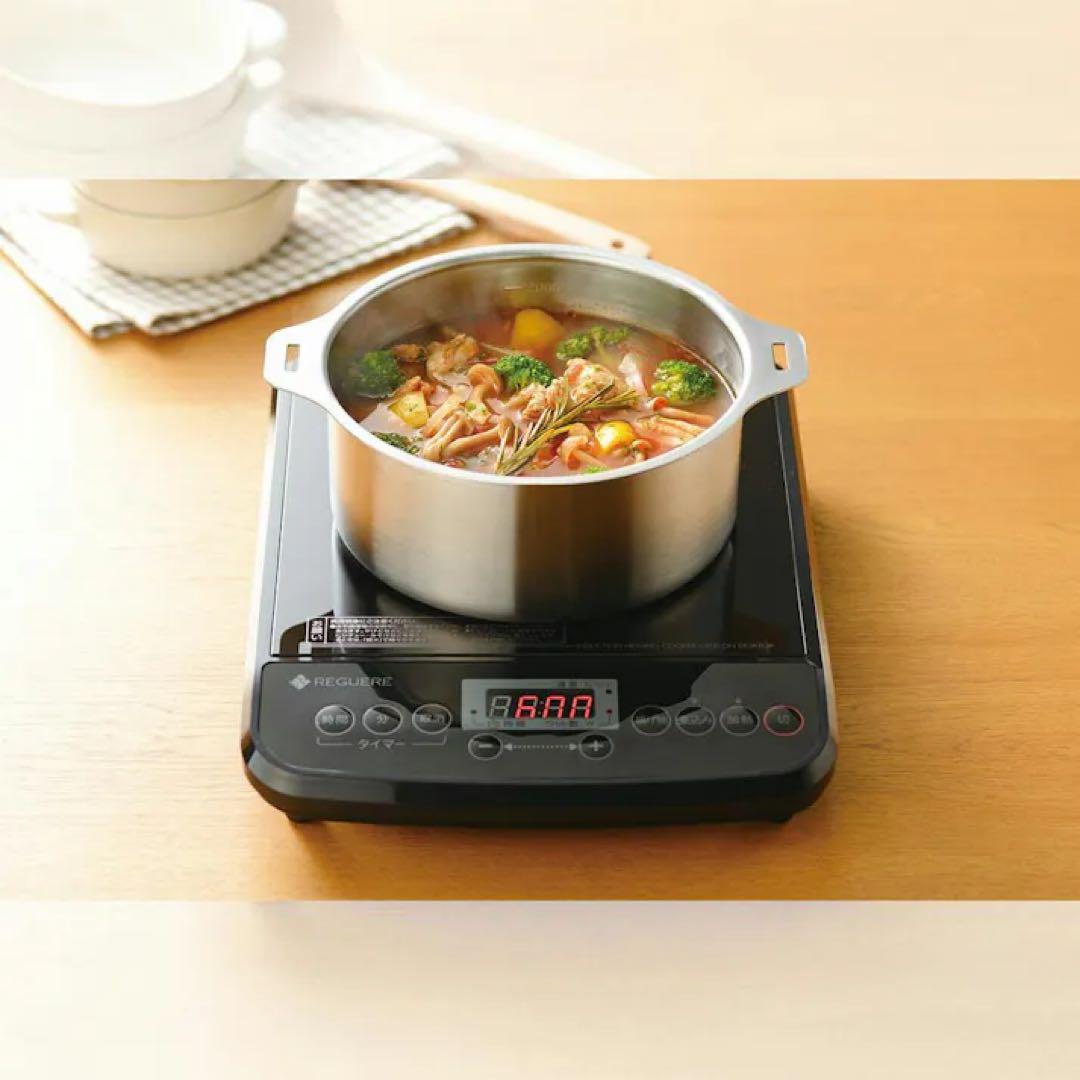 【日本製】燕三 IH対応ハンドル着脱式鍋 4点セット （蒸し台付)