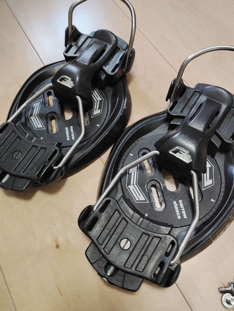 F2 スノーボード ビンディング ブラック