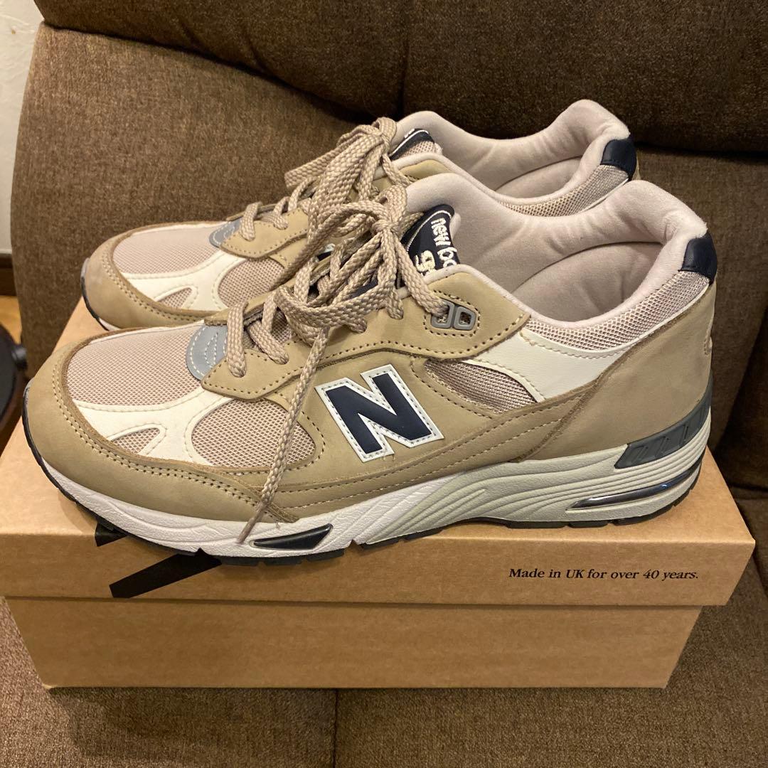 う*ま様 New Balance M991BTN ベージュ スニーカー イングラ
