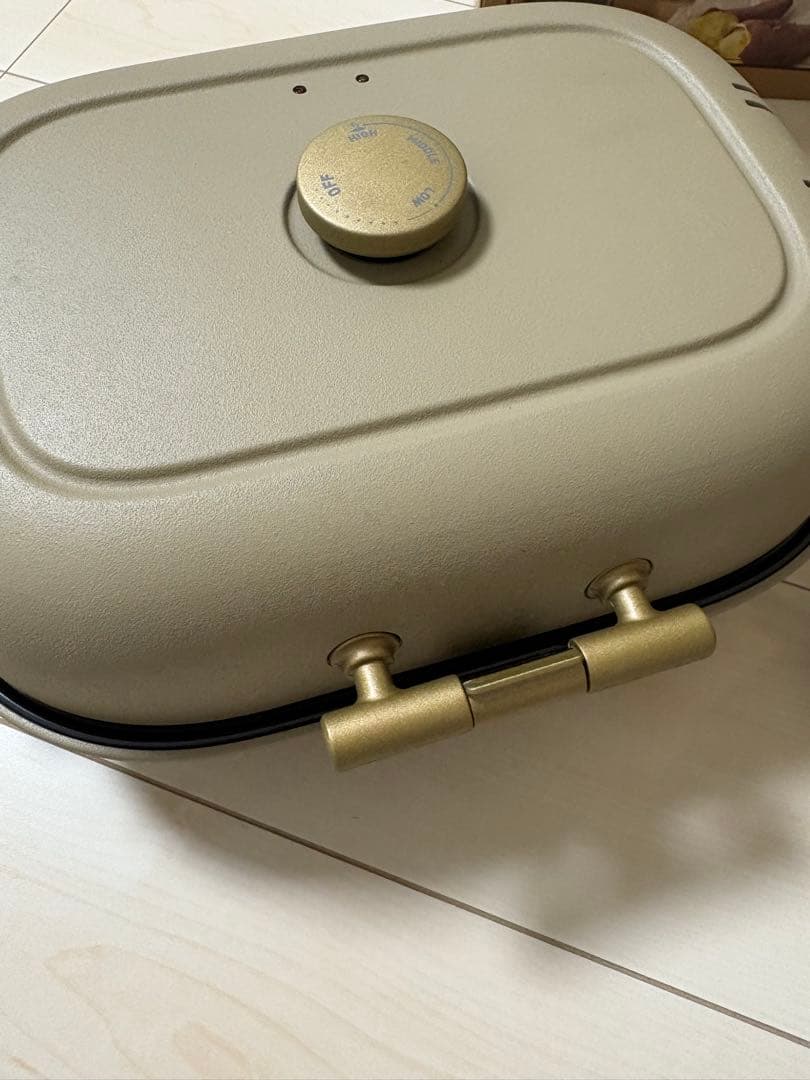 焼き芋メーカー｜ホットサンドメーカー ベージュ