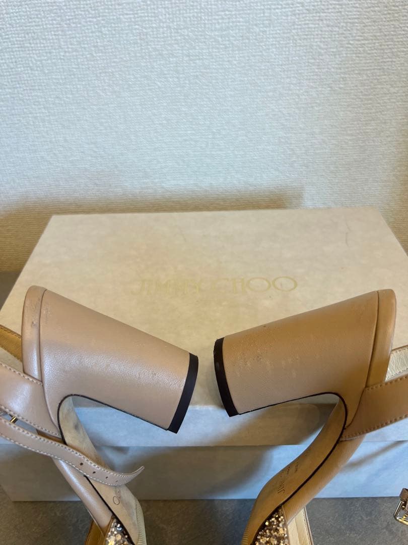 期間限定値下げ！ジミーチュウ jimmychoo グリッターパンプス 36サイズ