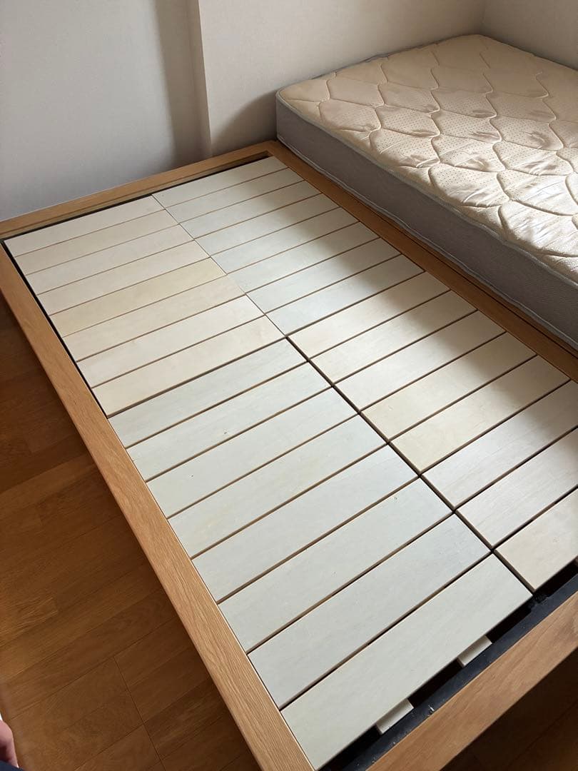 ※ vwes※【無印良品】MUJI セミダブル ベッドフレーム