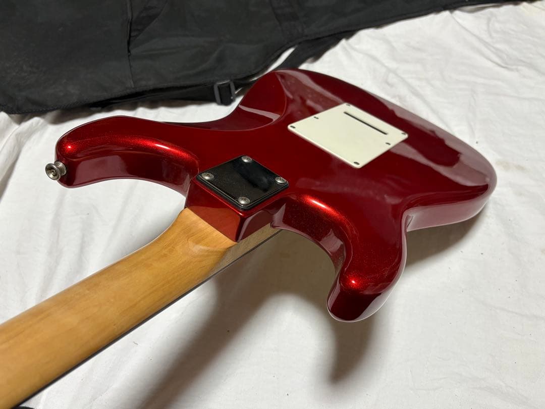 Legend エレキギター　ストラト　キャンディアップルレッド1926-02-1