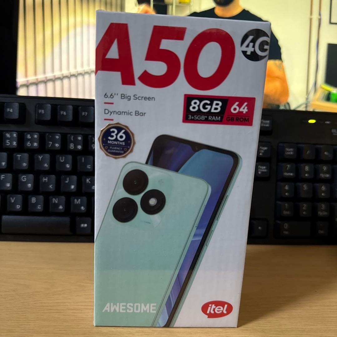 itel A50 4G 8GB/64GB グリーン新品未開封未使用