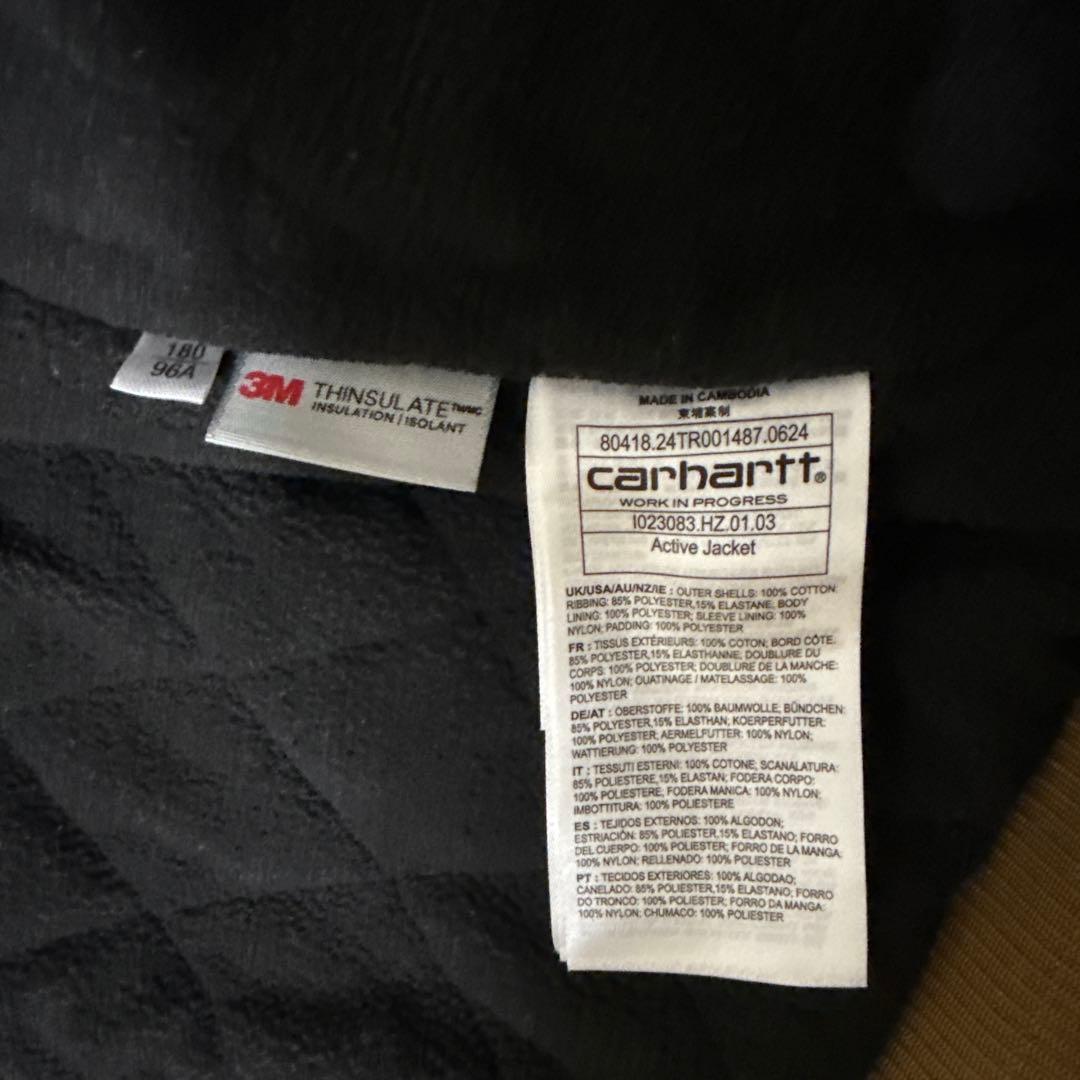 Carhartt アクティブジャケット L ブラウン