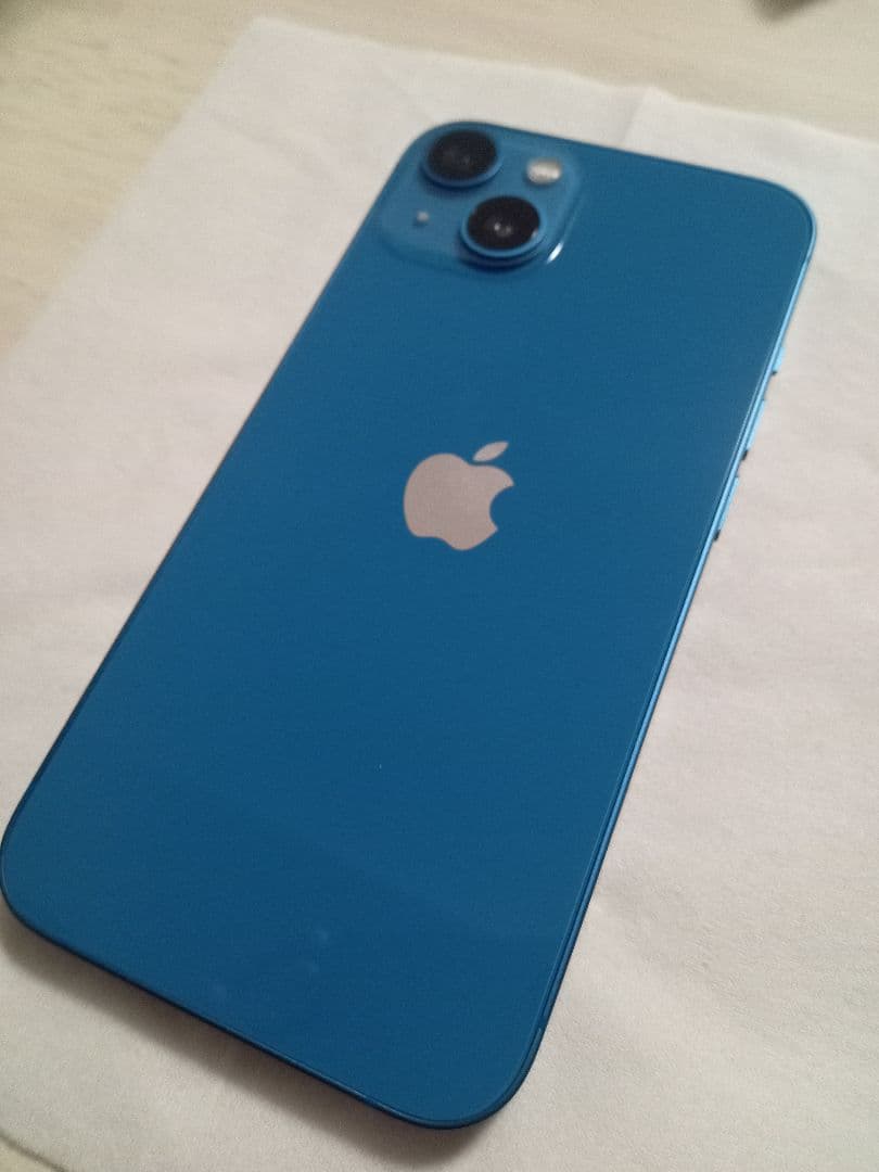 【美品】Apple iPhone 13 本体 ブルー 256GB