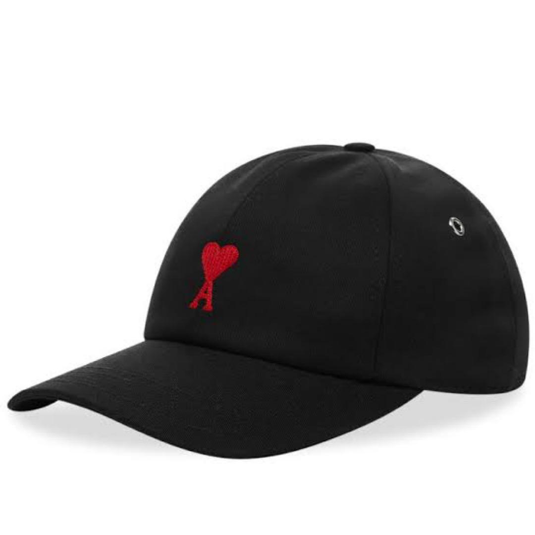 AMI PARIS Cap Black アミパリス キャップ 帽子