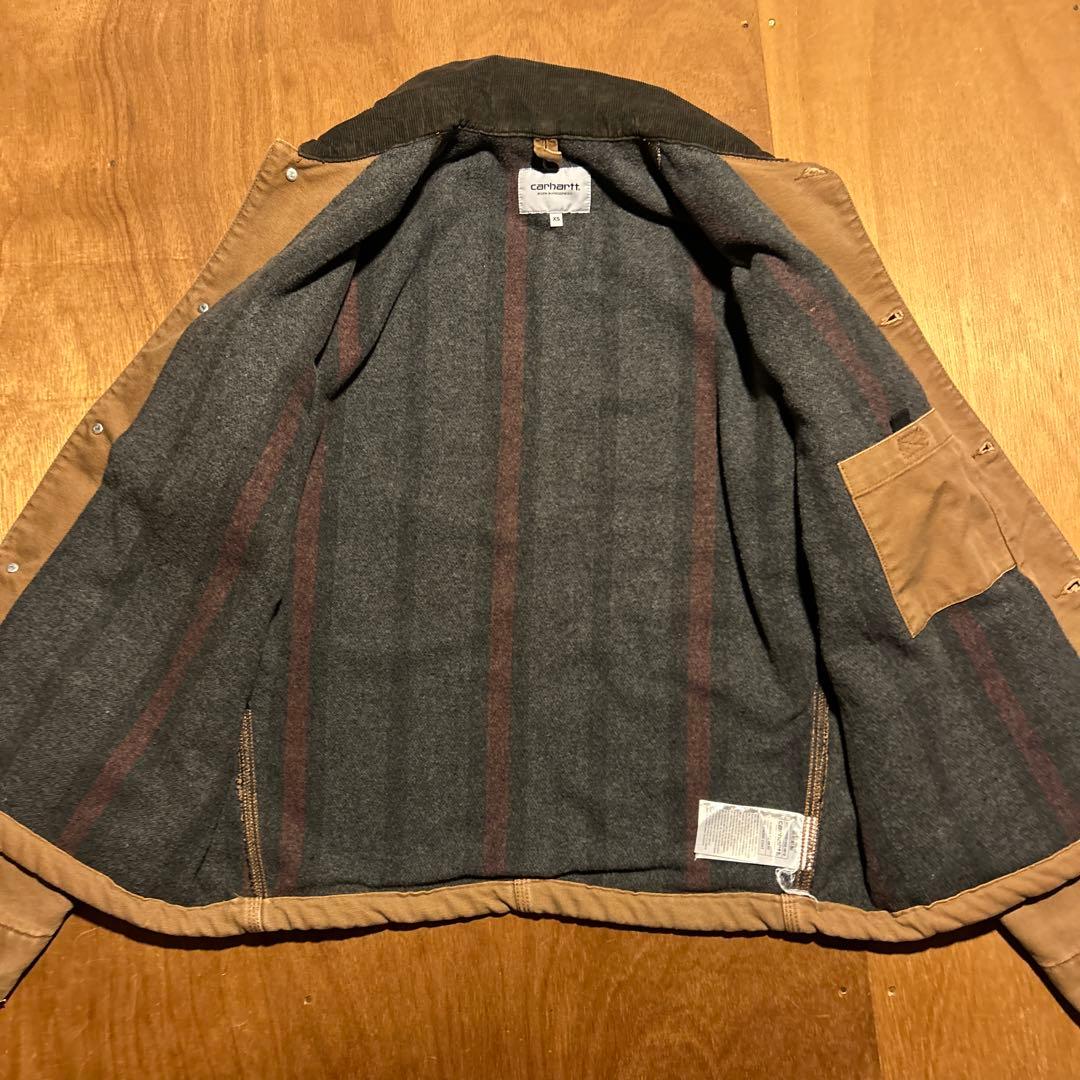 Carhartt WIP OG ミシガン チョアコート ブラウン XS 短丈