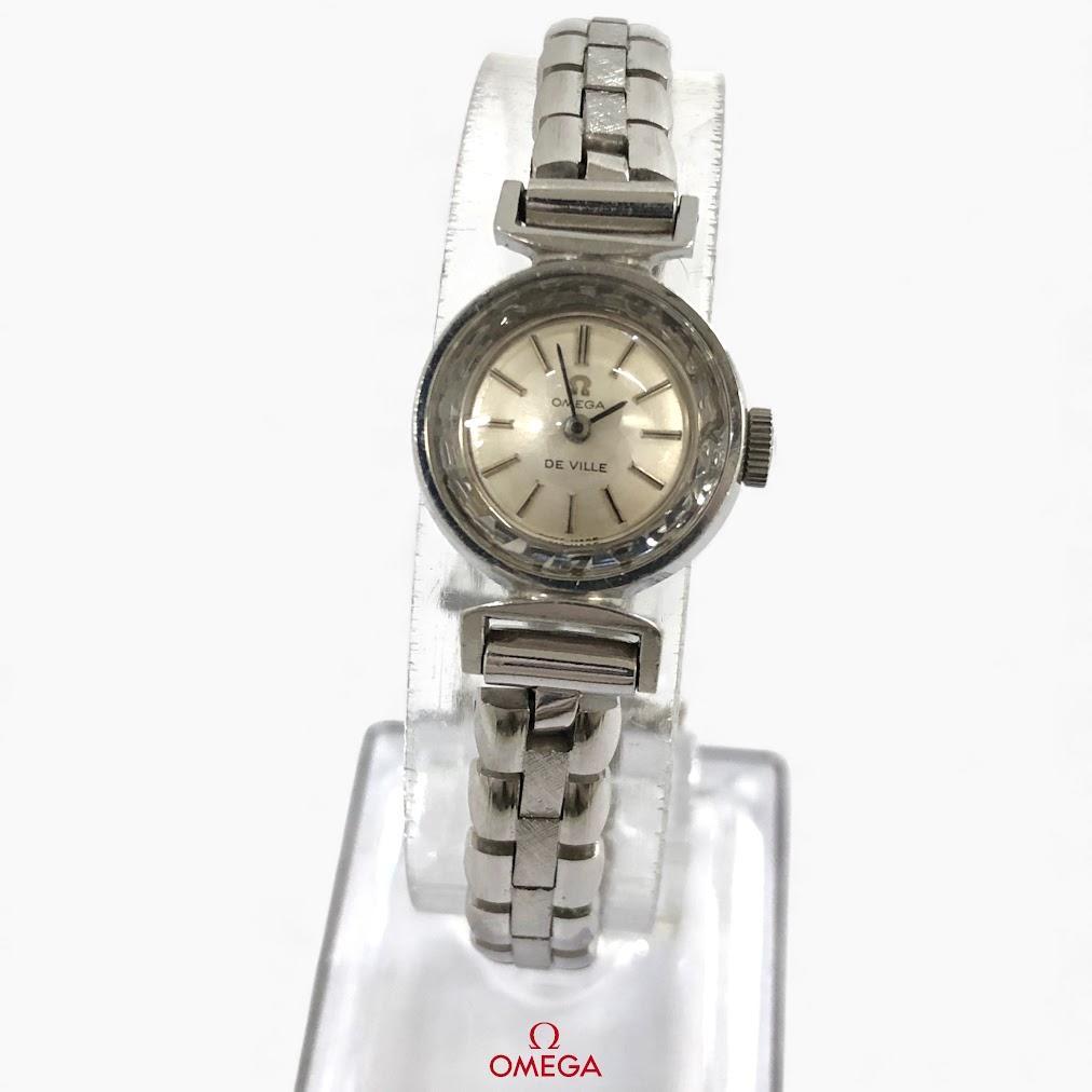 OMEGA オメガ DE VILLE カットガラス 511.254 腕時計 稼働