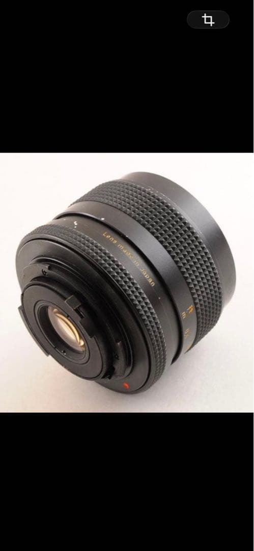 レンズ(単焦点) Contax Carl Zeiss 35mmF2.8 Distagon