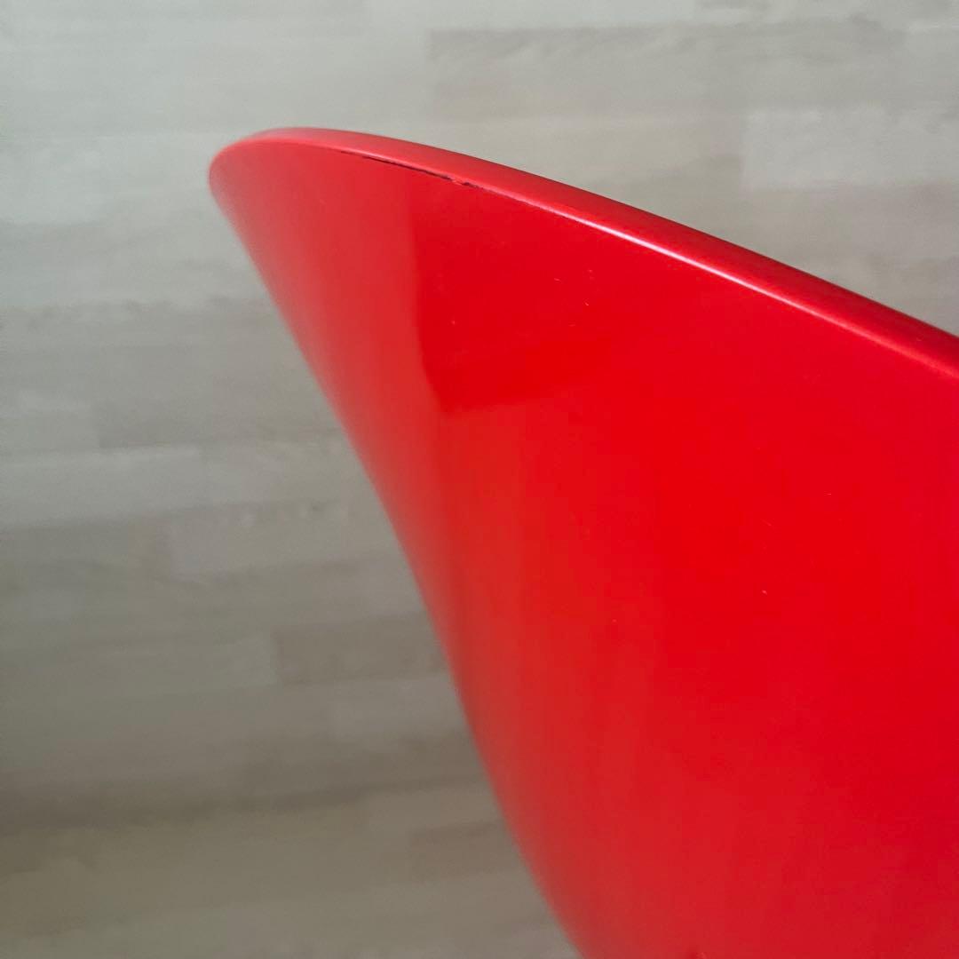 【希少色・廃盤】Kartell カルテル エロエス チェア 椅子 4本脚 赤