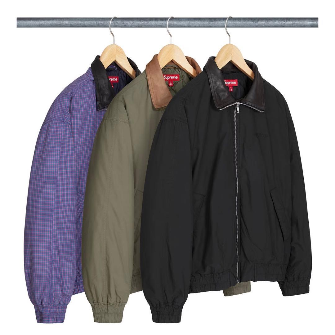 B*3様 【常田氏着用】　Supreme レザーカラーユーティリティジャケット