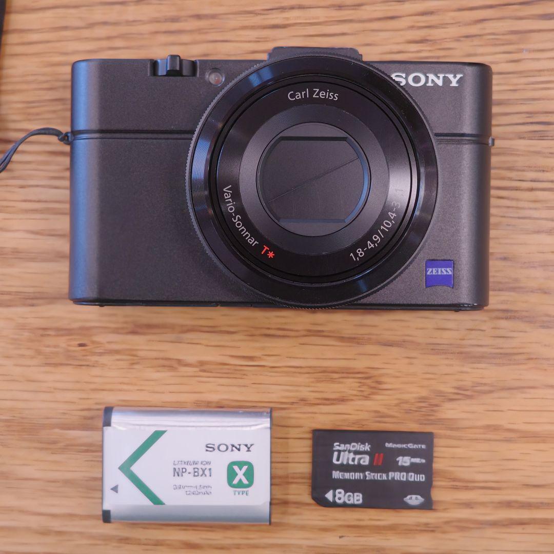 【動作確認済】Sony Cyber-shot RX100M2 本体と付属品一式