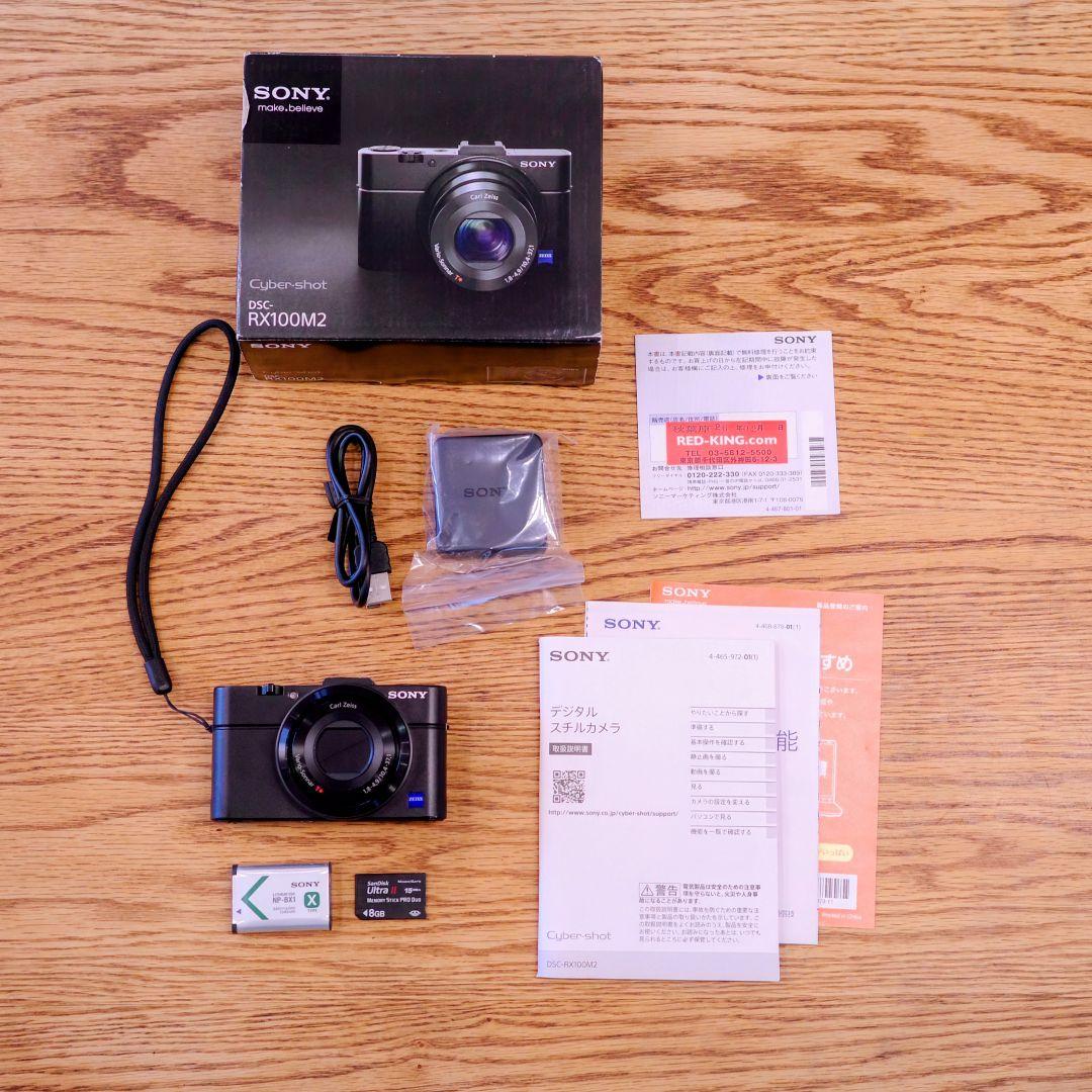 【動作確認済】Sony Cyber-shot RX100M2 本体と付属品一式