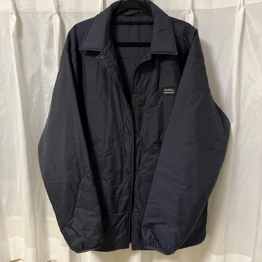 ENNOY エンノイ PADDED NYLON COACH JACKET