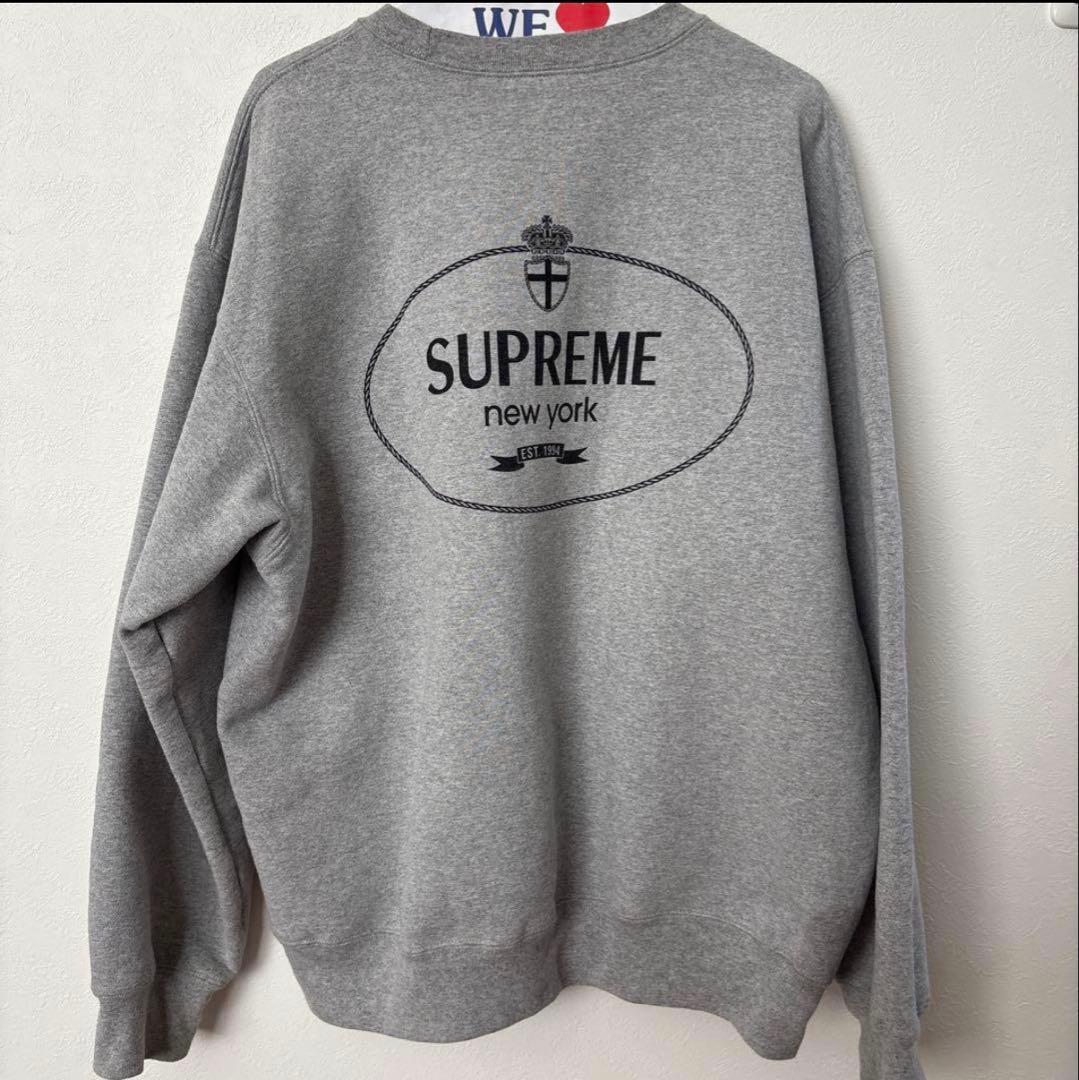 トップス Supreme Crest Crewneck