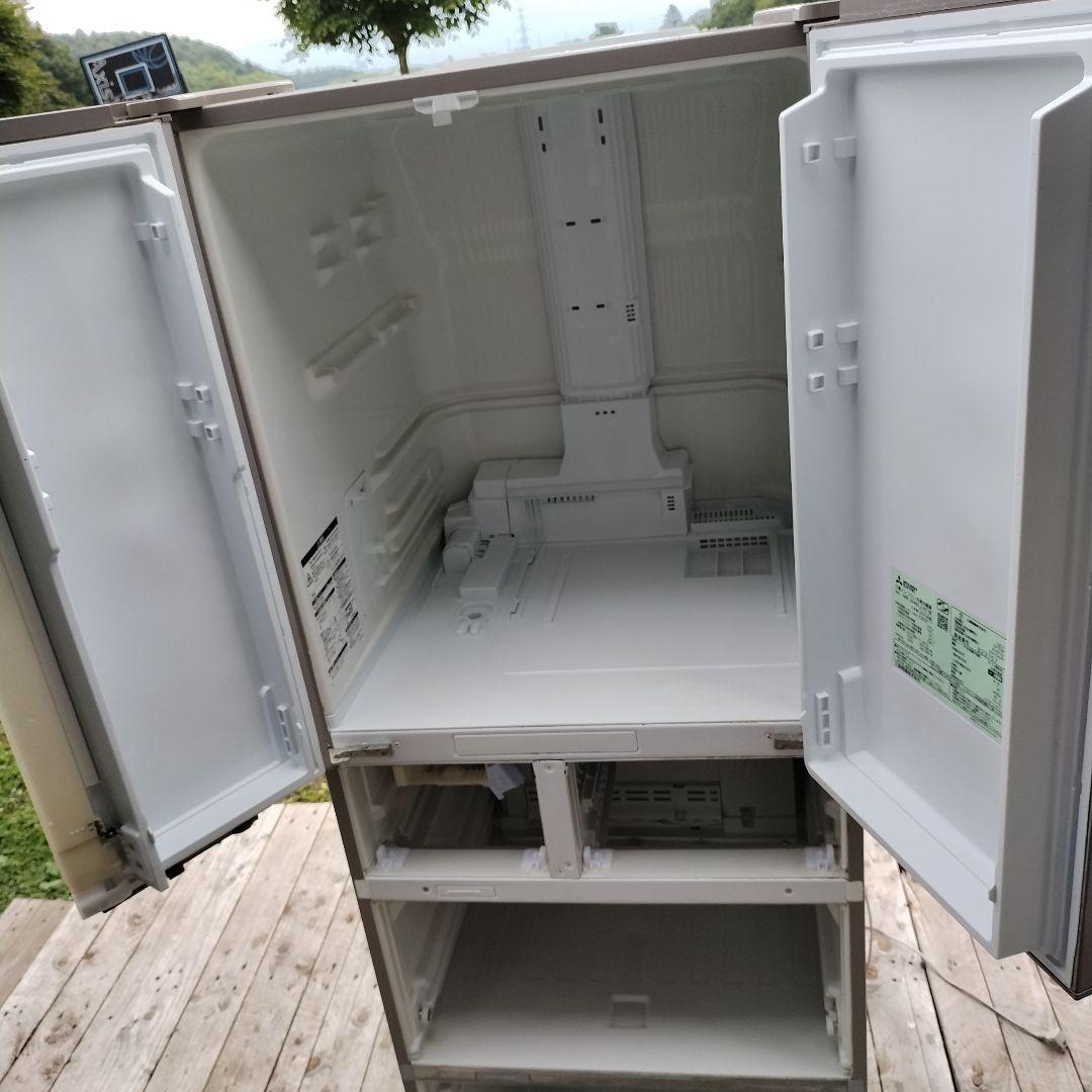 盛岡　６ドア　冷蔵庫　2016年製　MR-JX48LZ-N1 自動氷　製氷　引取