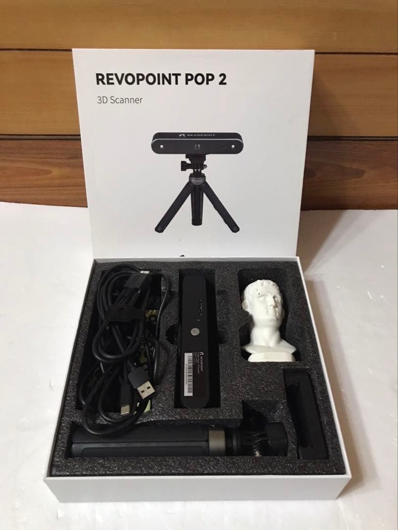 3Dスキャナ / REVOPOINT POP2 動作良好
