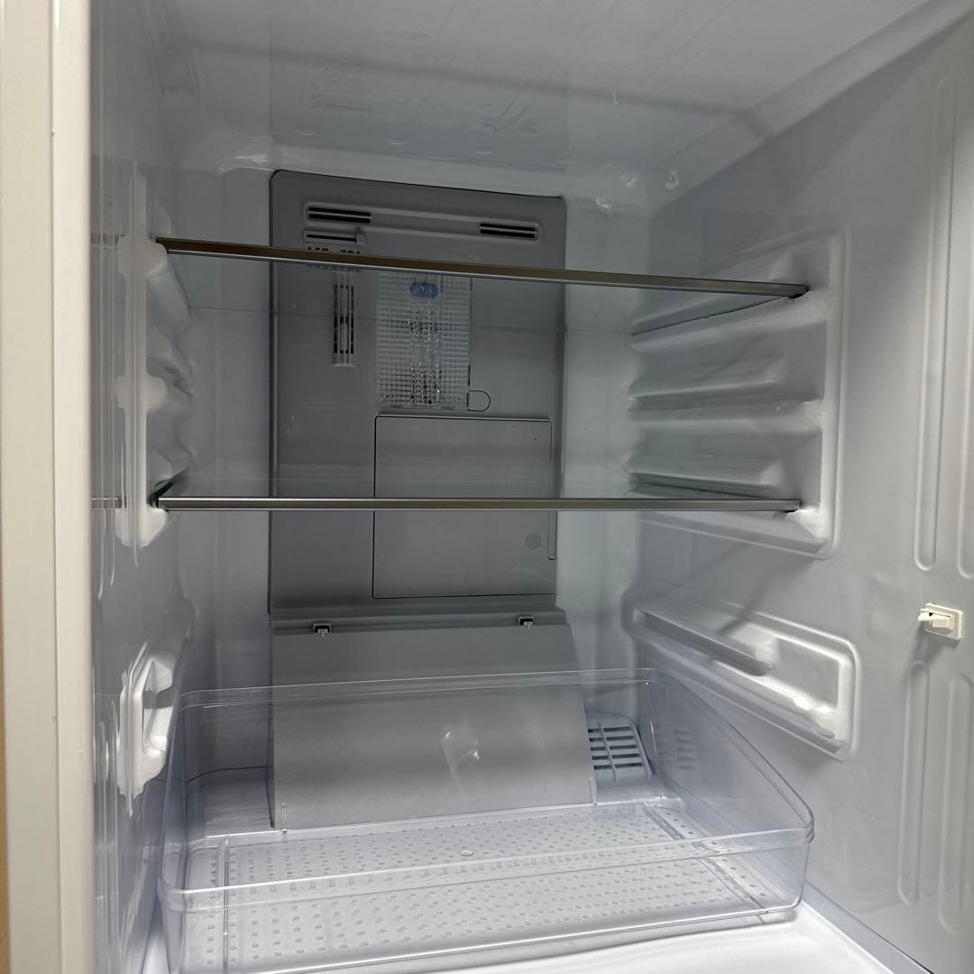 SHARP プラズマクラスター搭載冷蔵庫 137L ガラストップ つけかえドア