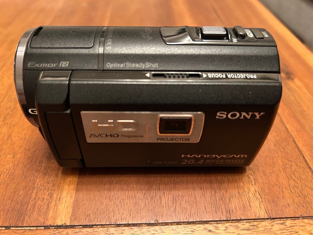 【動作確認済】SONY HDR-PJ590　ソニー　ハンディカム　ビデオカメラ