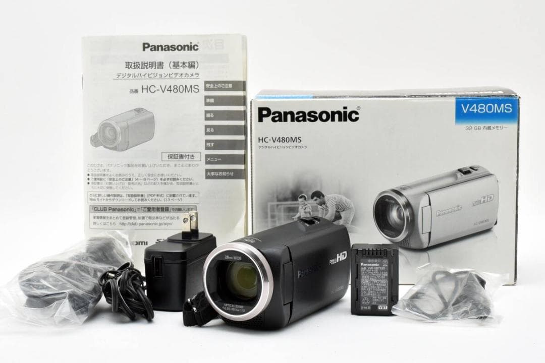 ■ 美品 ■ パナソニック　Panasonic HC-V480MS 246
