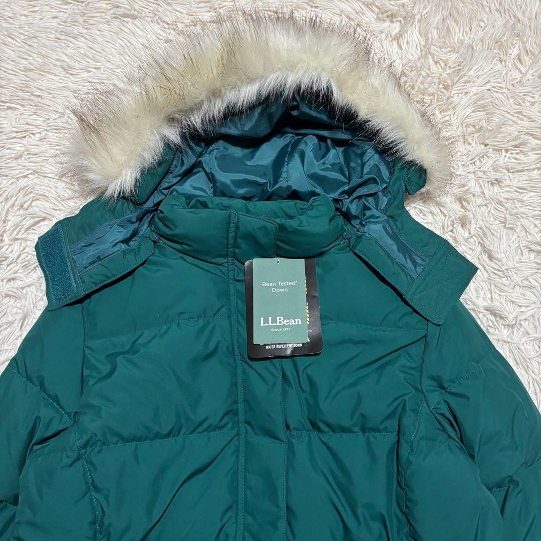 新品 エルエルビーン ウィメンズウルトラウォームコート ロングダウンファー 軽量