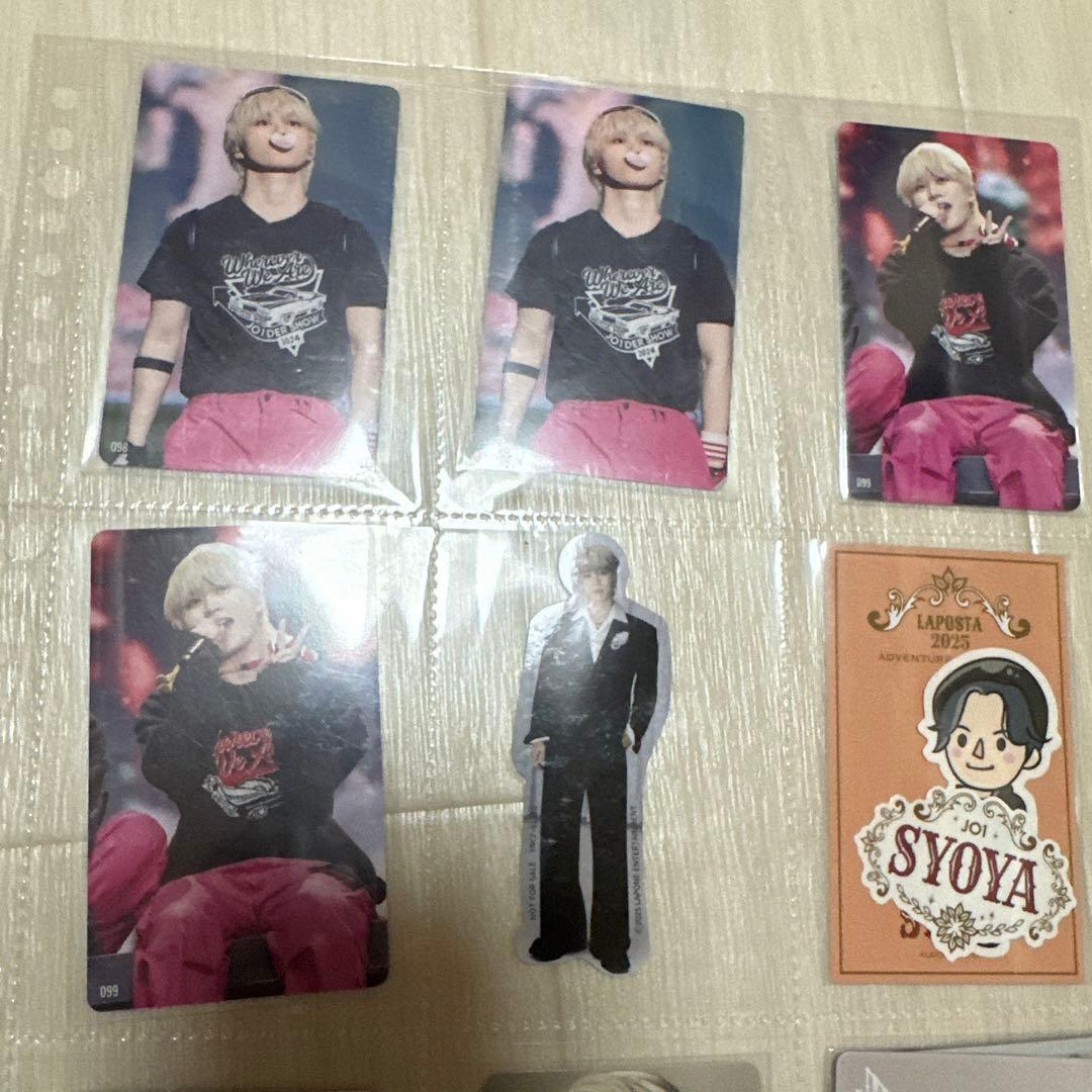 JO1 鶴房汐恩 木全翔也 トレカ シール まとめ売り