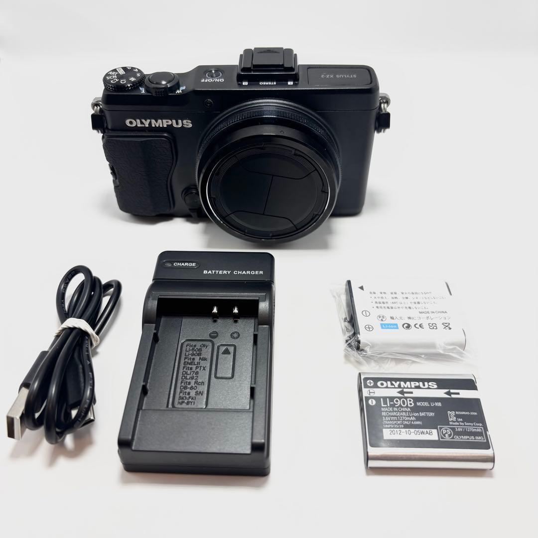 【美品】OLYMPUS STYLUS XZ-2 コンパクトデジタルカメラ